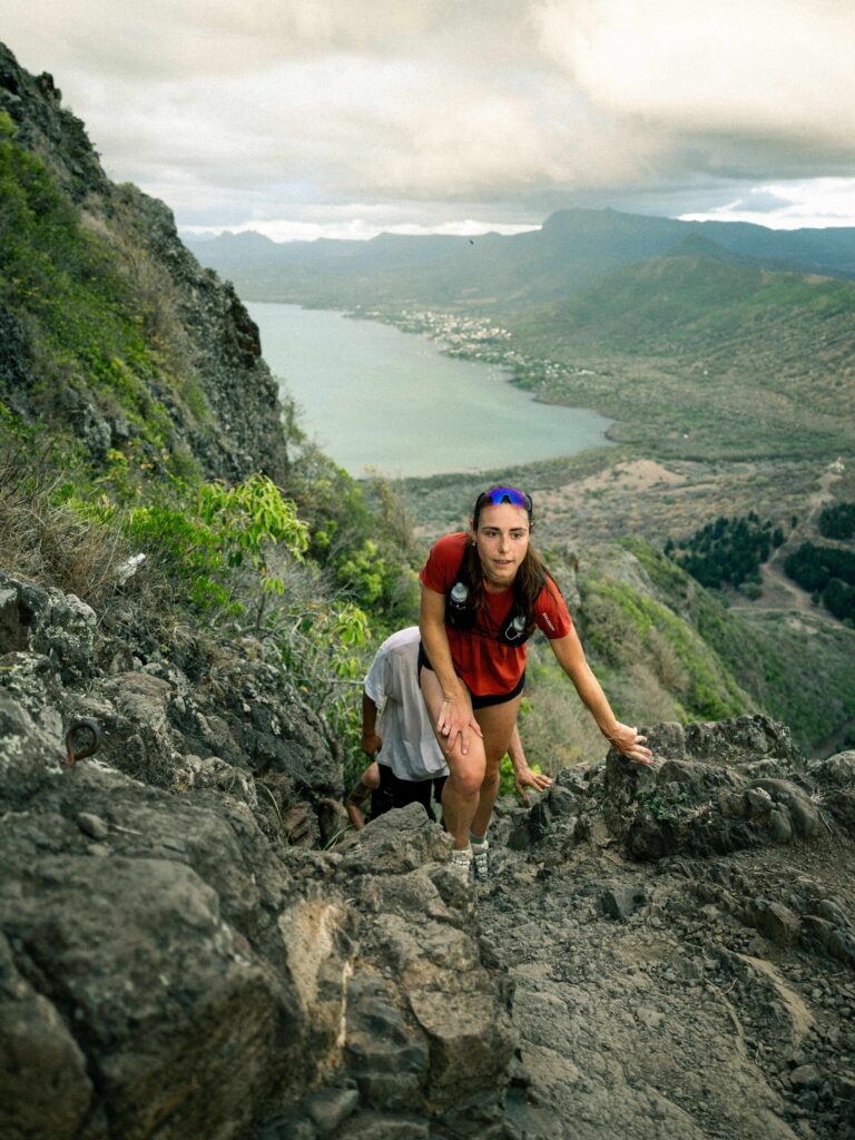 Mauritius island trail running Le Morne