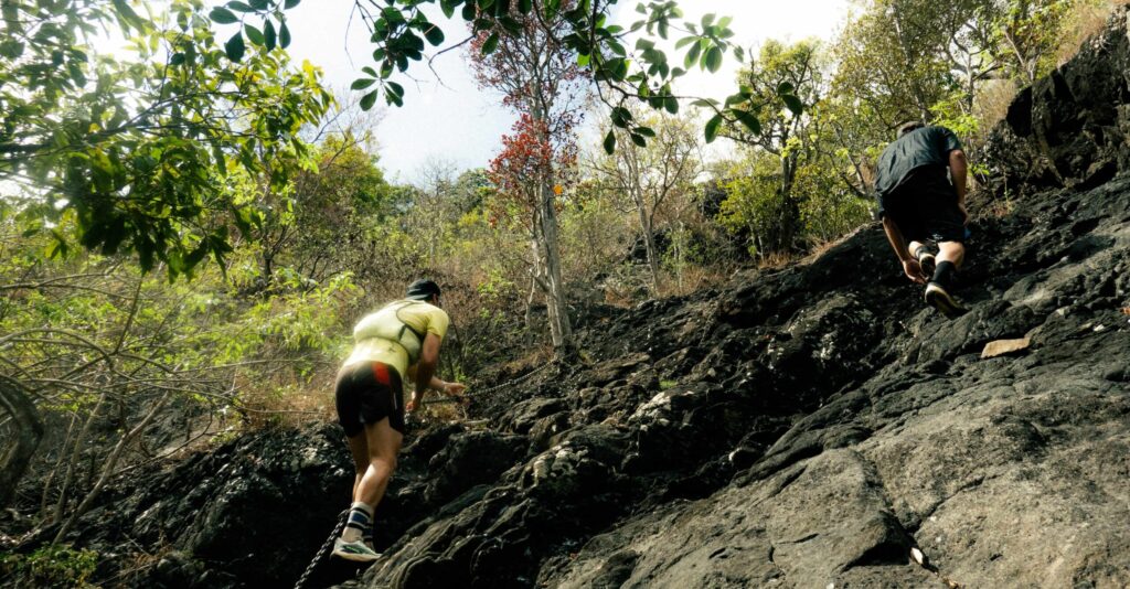 Piton de la petite rivière noire île maurice trail running